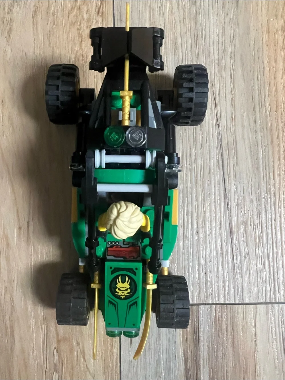 Lego- NIinjago - Jungle Raider Set 71700 ** Fully Assembled & Glued**
